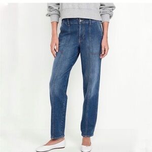Old Navy Dark Blue straight leg jeans
